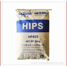 High strength HIPS plastic particles